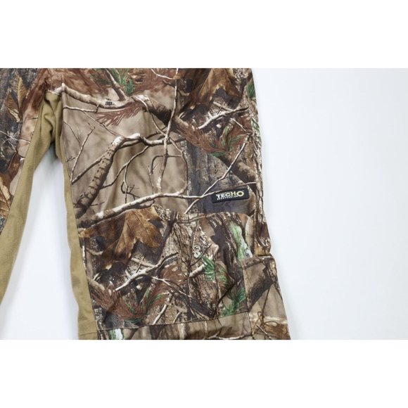 Gander Mtn Mens XL Realtree Camouflage Chamois Cloth Waterproof Hunting Pants - Picture 6 of 14
